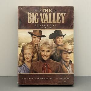 THE BIG VALLEY Season Two Volume One DVD 3-Discs Sealed NEW